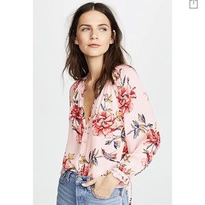 Joie Corsen Floral Blouse